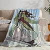 Anime The Scum Self-Saving System Throw Flannel Throw Blanket: Soft Kid-Friendly Warm Anti-Static All Season Washable Couch