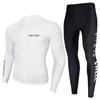 Korean Men's Long Sleeve Quick-Dry Diving Suit: Jellyfish-Proof Snorkeling & Surfing Set.