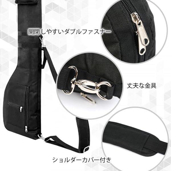 Geantă pentru crose de golf, geantă de golf, geantă pentru crose de golf de antrenament, pentru bărbați, pentru femei, pliabilă, ușoară, capacitate mare