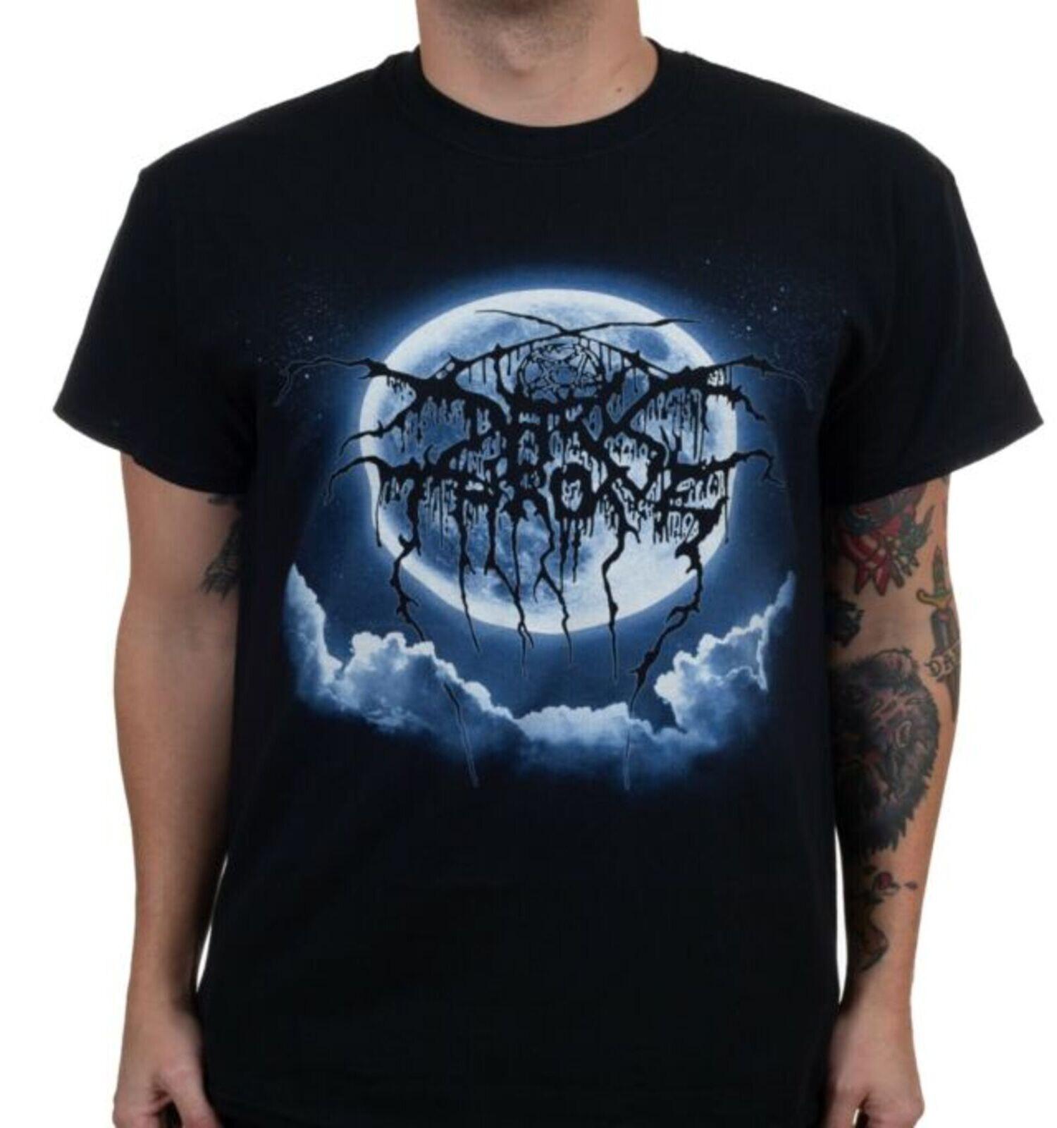 DARKTHRONE cd lgo FUNERAL MOON Official SHIRT MED New under a funeral moon L
