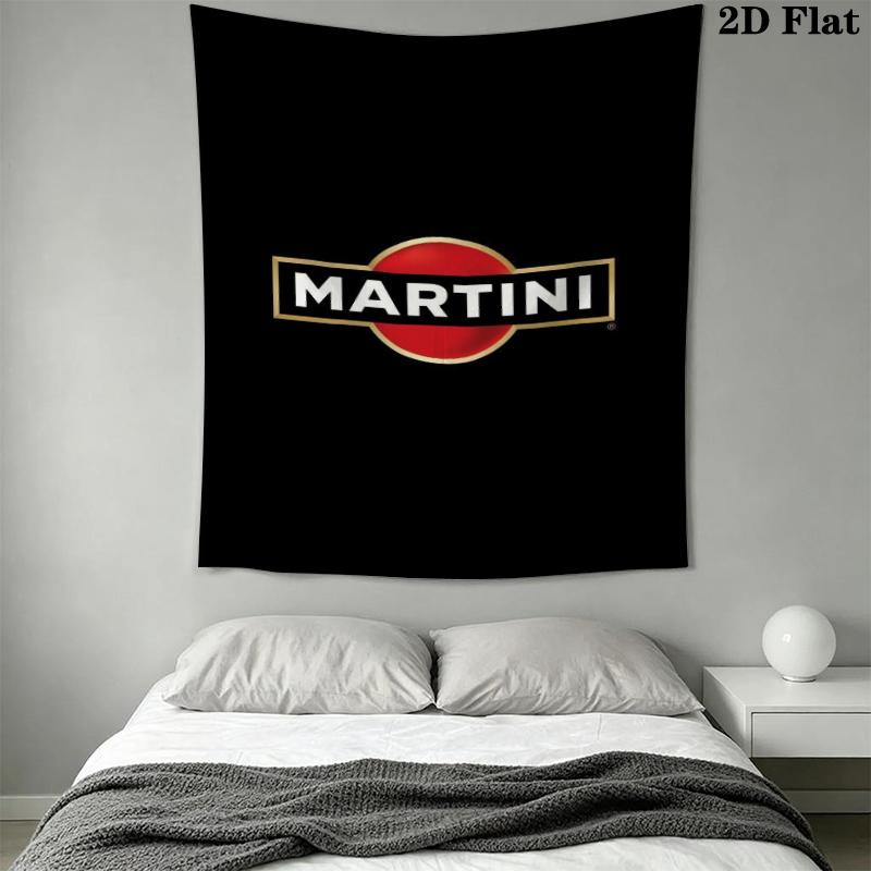 Lancia Martini Wall Tapestry Aesthetic Wall Hanging Printed Fabric Blanket Decorative Tapestries for Bedroom Living Room Home Decor