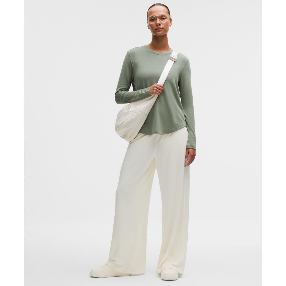 Lululemon Love Long Sleeve Shirt  Becalm Willow Leaf