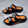 Herren Pantoffeln Sommer Atmungsaktive EVA Pantoffeln Doppelte Funktion Sandalen für Herren Leichte Sommerschuhe für Herren Große Größen 39-48