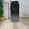 Plara Pleated Flower Line Skirt Up To 88