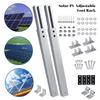 Solar Panel Mount Support Aluminum Alloy Tilt Bracket Adjustable Solar Panel Mounting Bracket Kit For RV Roof Boat
