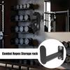 Garage Hooks Heavy Duty Jump Rope Storage Rack Heavy Duty Hanger With Screws Load-bearing For Fitness Garage Utility Room