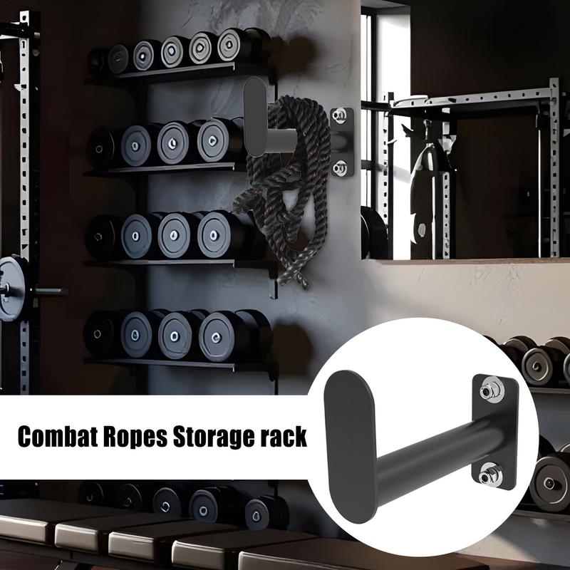 Garage Hooks Heavy Duty Jump Rope Storage Rack Heavy Duty Hanger With Screws Load-bearing For Fitness Garage Utility Room