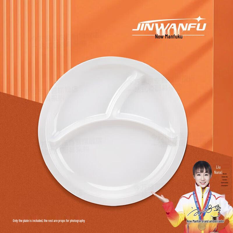 Commercial Melamine Divided Cafeteria Trays