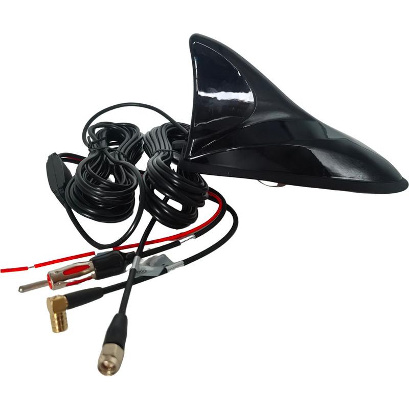 Car radio antenna Car antenna Shark fin GPS, DAB, FM combination antenna Active gain amplification antenna