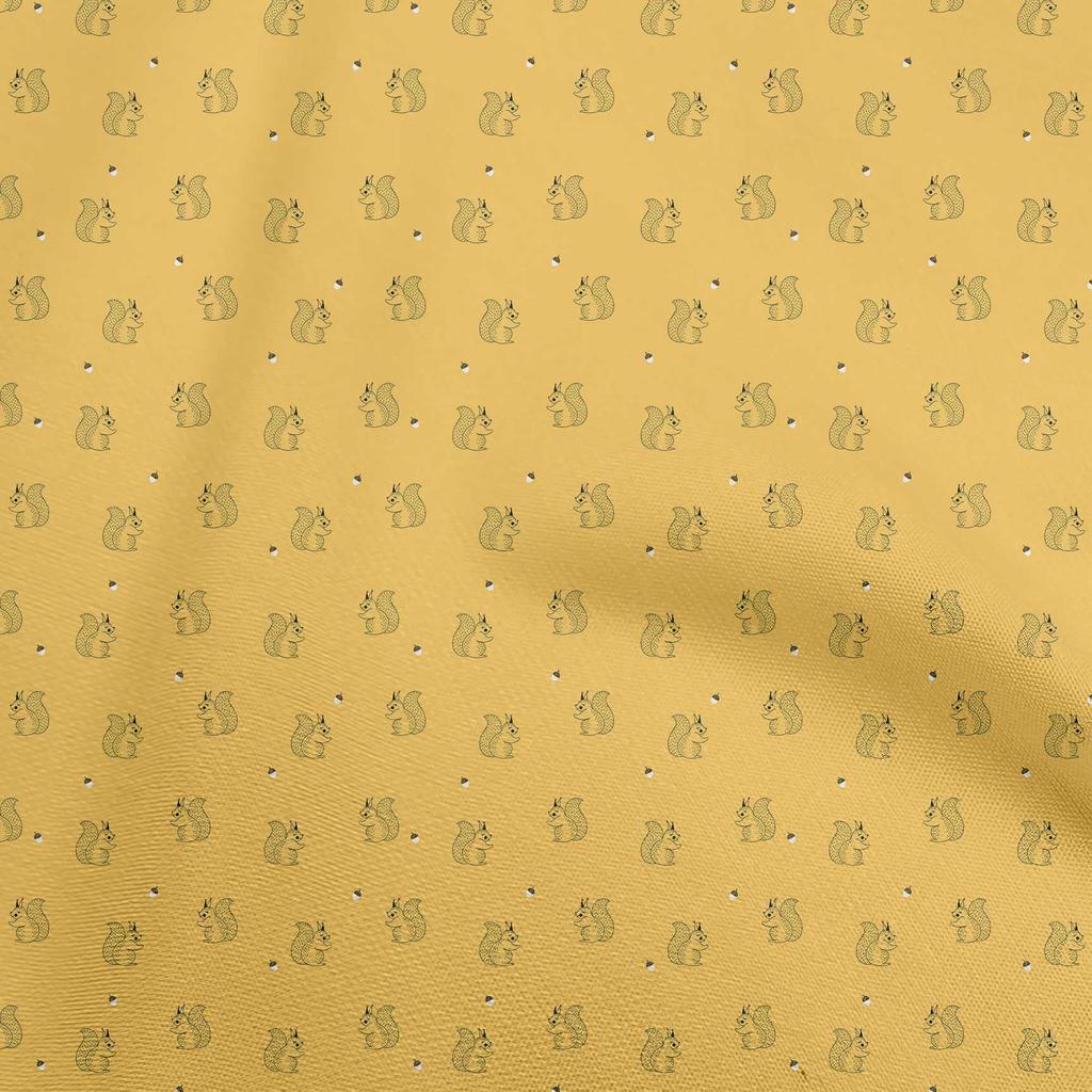 oneOone Cotton Flex Brown Fabric Wine Glass Dress Material Fabric Print Fabric By The Yard 40 Inch