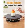 Rotating Cake Turntable Anti-Skid Base For Carving Pottery Painting Cake Decoration Suitable For Baking And Pottery Lovers
