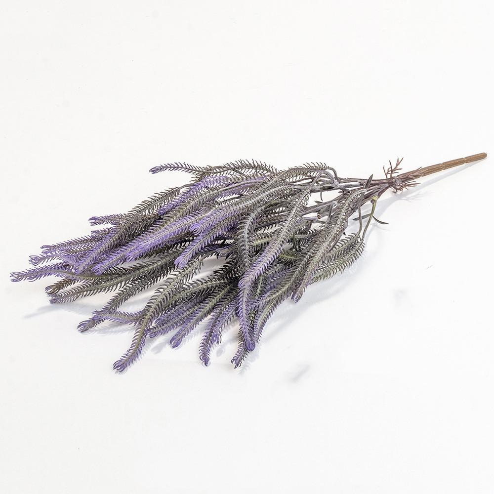 

Handcraft Artificial Pine Branch Handmade Fake Green Plants Christmas Home Decor фіолетовий