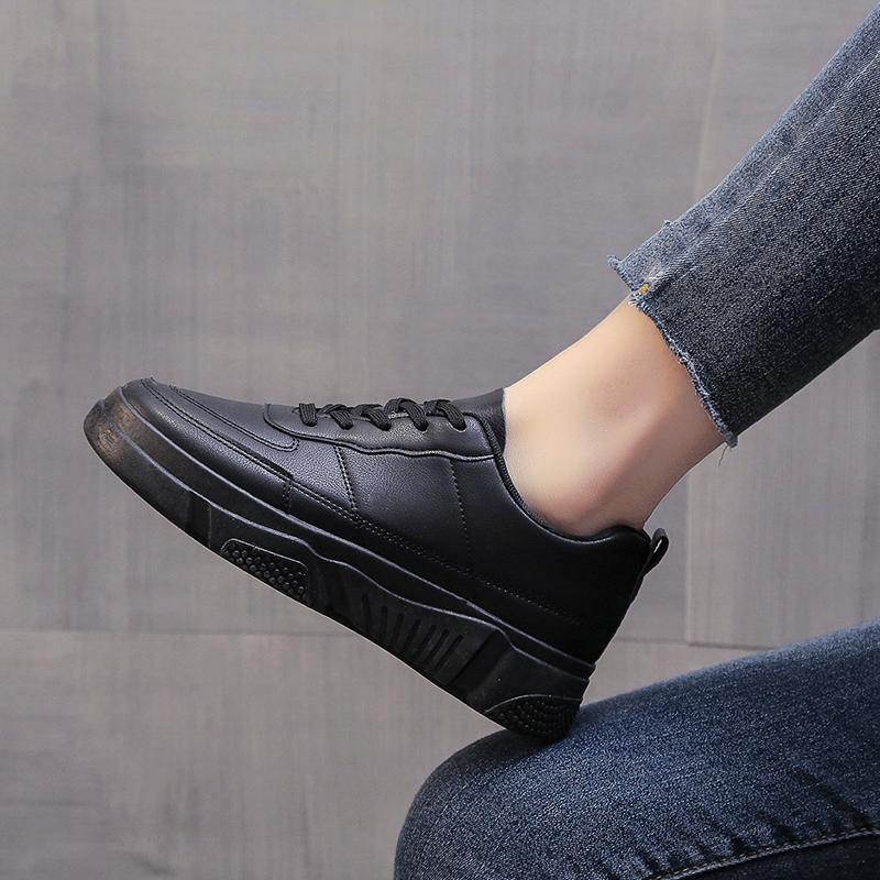 Candy Colors Sports Shoes Fashion Lace-Up Tennis Shoes Platform Femmes Sneakers Mujer Women's Vulcanized Shoes 2024 Autumn