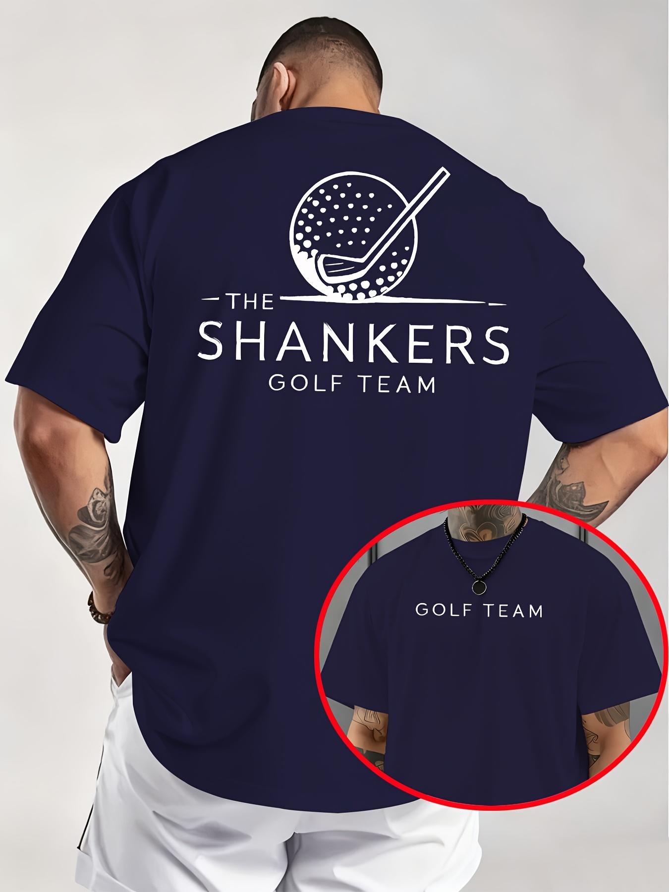 

Golf Cotton TShirt Athletic Casual Style Men Fitness Muscle Navy Blue - Men s Summer Cotton Graphic Tee 5XL різнокольоровий
