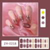 22Pcs Nail Wraps Polish Strips Self Adhesive Nail Polish Sticker Gel Nail Strips
