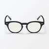 MUJI Blue Light Blocking Boston-Style Sunglasses, Unisex, Adult, DFD23A5S, Black
