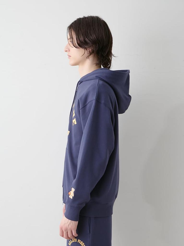 HOMME Sweat à capuche polaire Sporty Bear PMCT254981NVYL