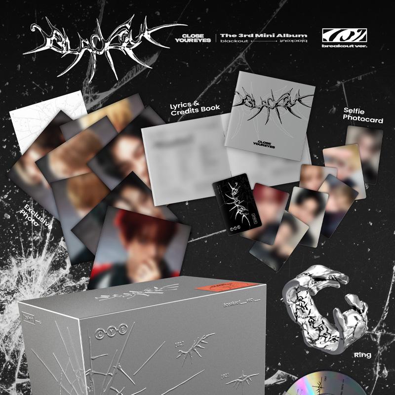 CLOSE YOUR EYES Das 3. Mini-Album blackout – breakout ver.