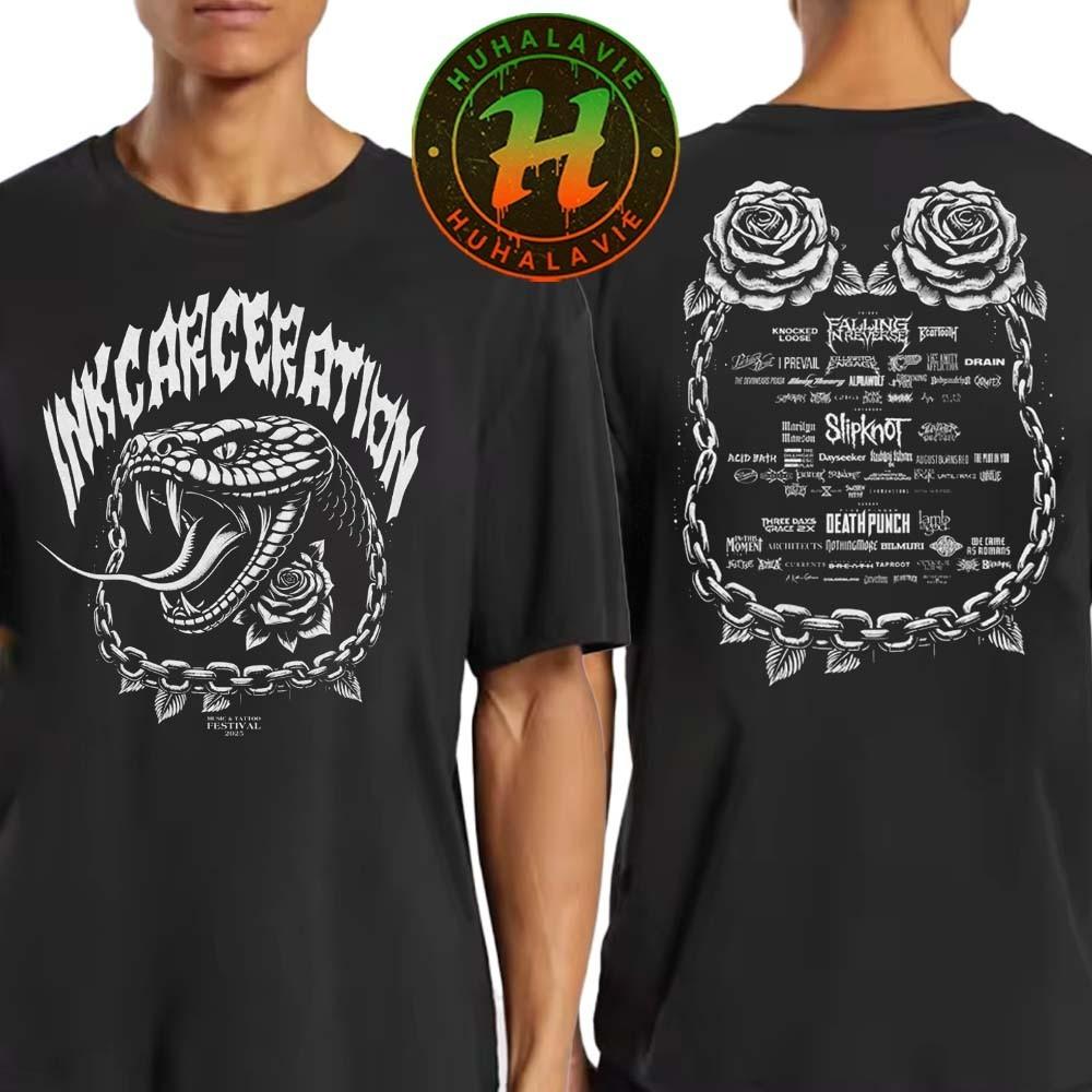 3 Style Inkcarceration Festival 2026 Tats Bats Collection Tee In M Ohio On Jul L