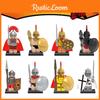 Premium Plastikbausteine Spielzeug X0164 Antike Römische Spartanische Kreuzfahrer Figuren Set X643-650
