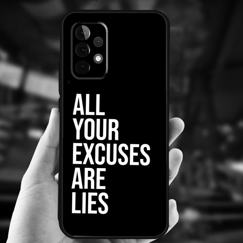 Motivational Gym Fitness Case For Samsung Galaxy A32 A56 A16 A15 A22 A52 A54 A14 A26 A36 A55 A35 A05 A06 A53 A33 A13