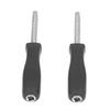2PCS Anti-Slip Grip 1/4 Inch Drive Spinner Handle Spinner Socket Wrench  Durable Construction