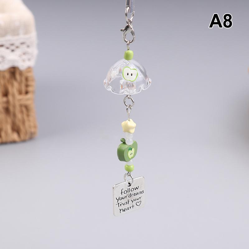 Cute Wind Chime Pendant Keyring Phone Lanyard Decorative Accessories Home Decorations Bag Camera Keychain Wind Chime Pendant