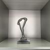 Swimming Metal Figurines Creative Metal Handicraft Movement Figurines Diving Sportsman Abstract Sculpture Home Decoration