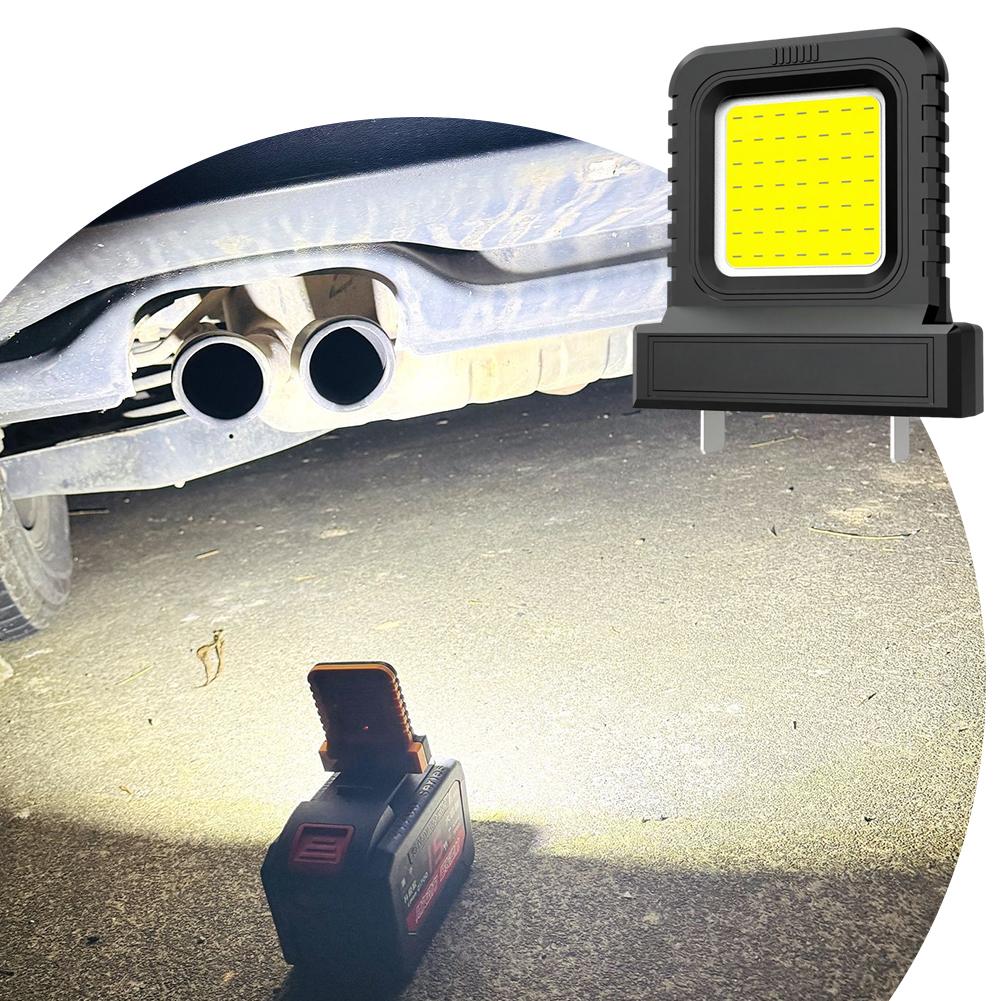 14W Mini Pocket Work Light with 2 Modes Lighting Inspection Light Super Bright Spotlight for Garage Car Repair Camping Fishing