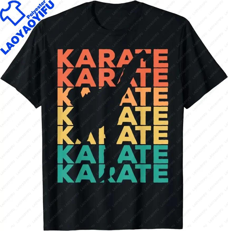 Retro Vintage Karate Eat Sleep Ninja Karate Repeat TShirt Unisex Style Shirts for Unisex Clothing Tees Tops Custom Printed TShirt