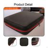 4 Slot Case Organizer Hard with Mesh Pocket Box Portable Carrying Storage Bag for Singing KTV