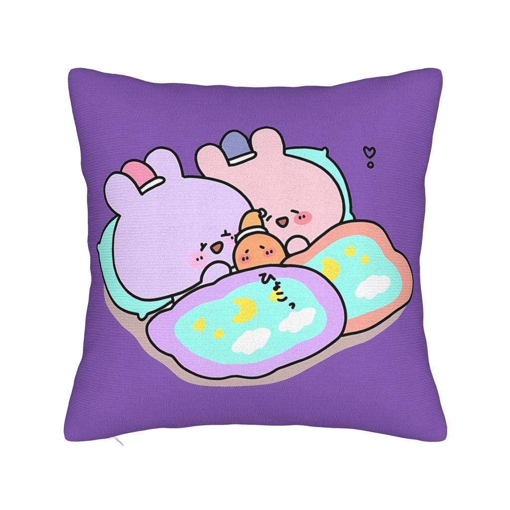 Pillow Case A-Asamimichaan Asleep Cute Asamimi Comfy  Pillow Cover For Chair Sofa Home Decor Morden Pillowcases