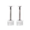 Lid Pan Fixing Toilet Lid Accessory Rubber Bungs Slide Top Fix Toilet Screws Nut