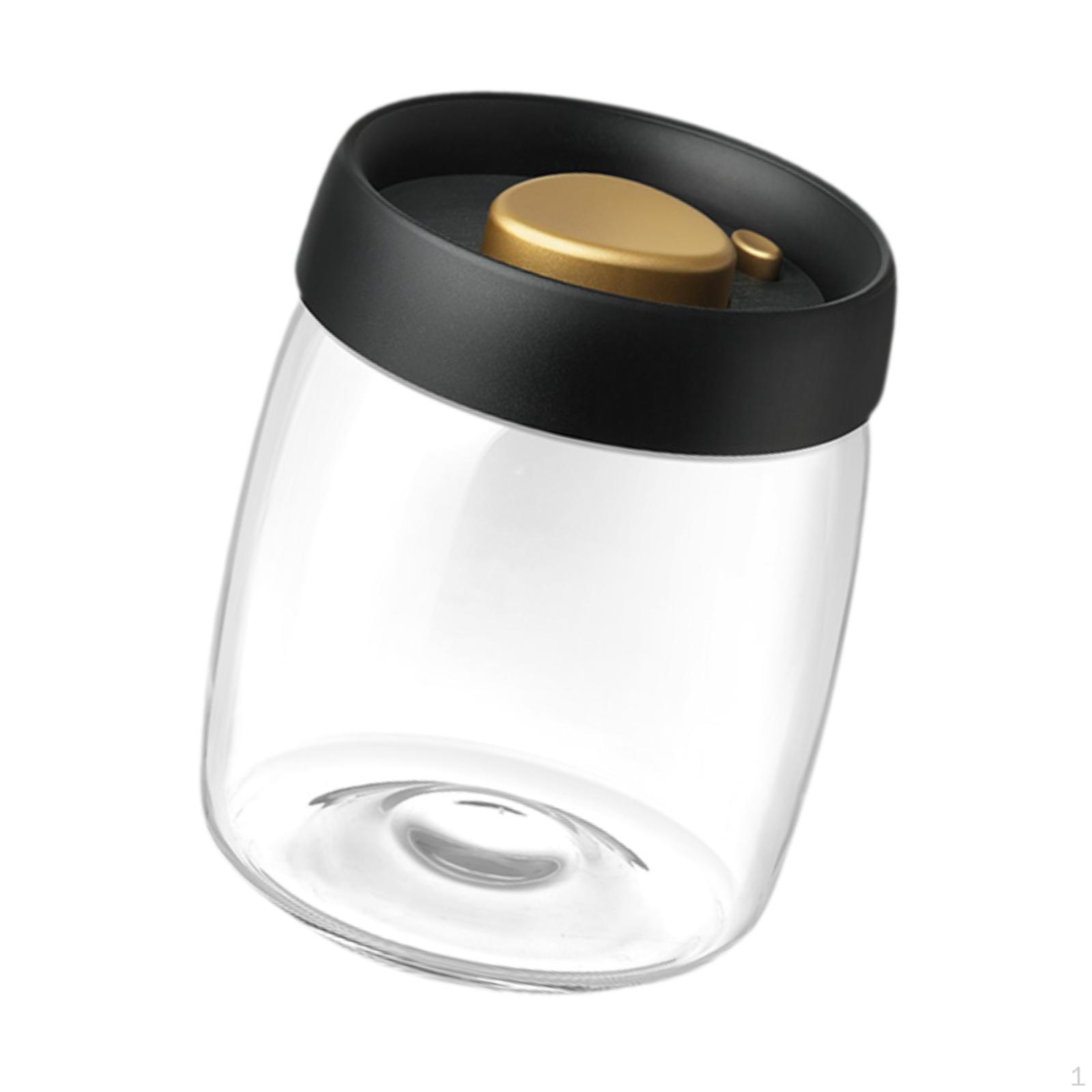 

Прозрачный герметичный контейнер для кофейных зерен и закусок 900ml