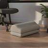 Fußstütze unter dem Schreibtisch Hoch elastischer Schaumstoff Büro Fußstütze Kissen Waschbarer Abnehmbarer Bezug Ergonomisch