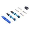 1.6in Tubeless Valve Stem French Type Aluminum Alloy Accessories for Road Bicycles Mountain
