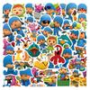 Pocoyo Cartoon Graffiti Aufkleber: 55 wasserdichte Designs für Skateboards