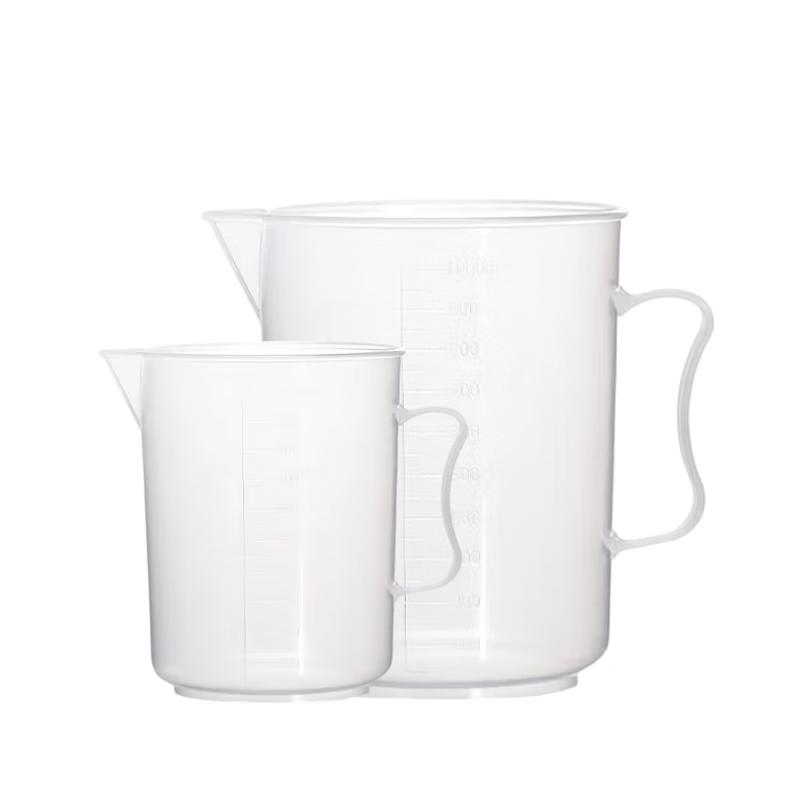 Embrill PP Plastic Graduated Measuring Cup with Handle
