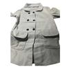 Damen-Mantel, einfarbig, mittellanger Reverskragen mit Knöpfen, locker sitzend, warm, Polyester, Winter, warm, Damen-Zweireiher-Mantel für Damen