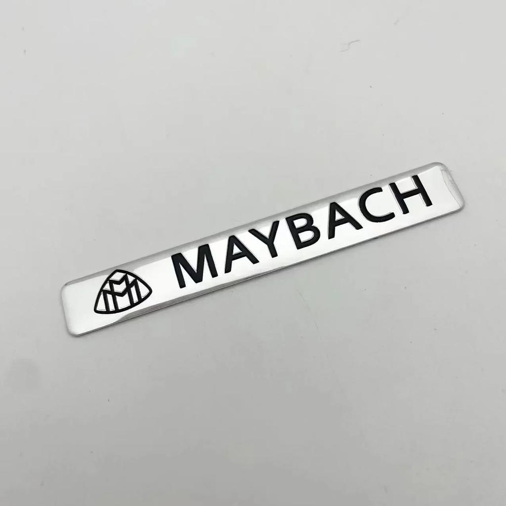 3D Metal Badge Stickers Decal Accessories For Mercedes Benz AMG Brabus Maybach W206 W204 W205 W212 W213 W221 W222 W223 W251 W464