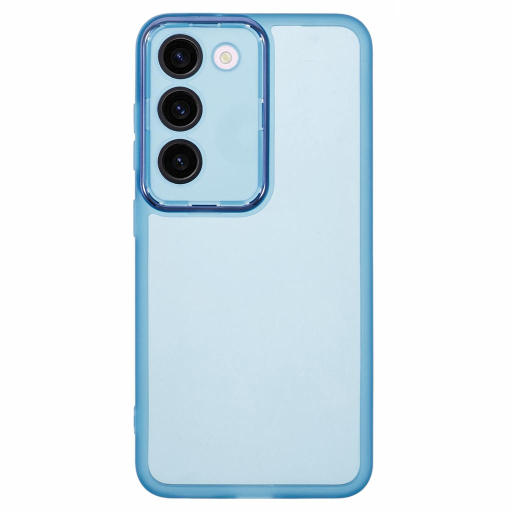 DKSM Series For Samsung Galaxy S23+ Case Electroplated Camera Frame TPU Phone Cover