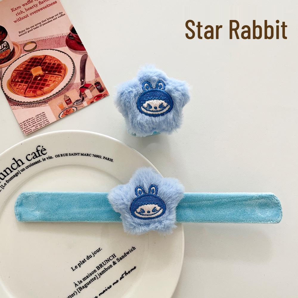 Children's Cute Cartoon Animal Plush Slap Bracelet Wrist Decor Gift
