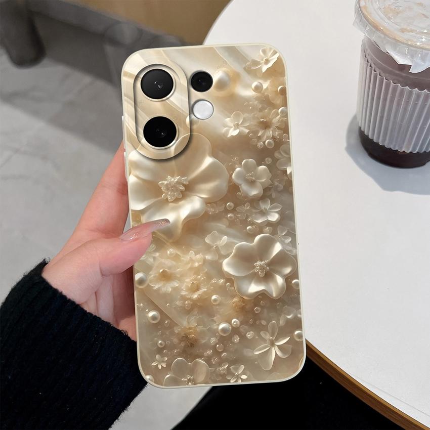 For Vivo V60 V50 V40 Lite V30 V20 SE V70 FE Phone Case Multicolor Hearts Full Protection Soft Smooth Liquid Silicone Housing For Vivo Shockproof Shell