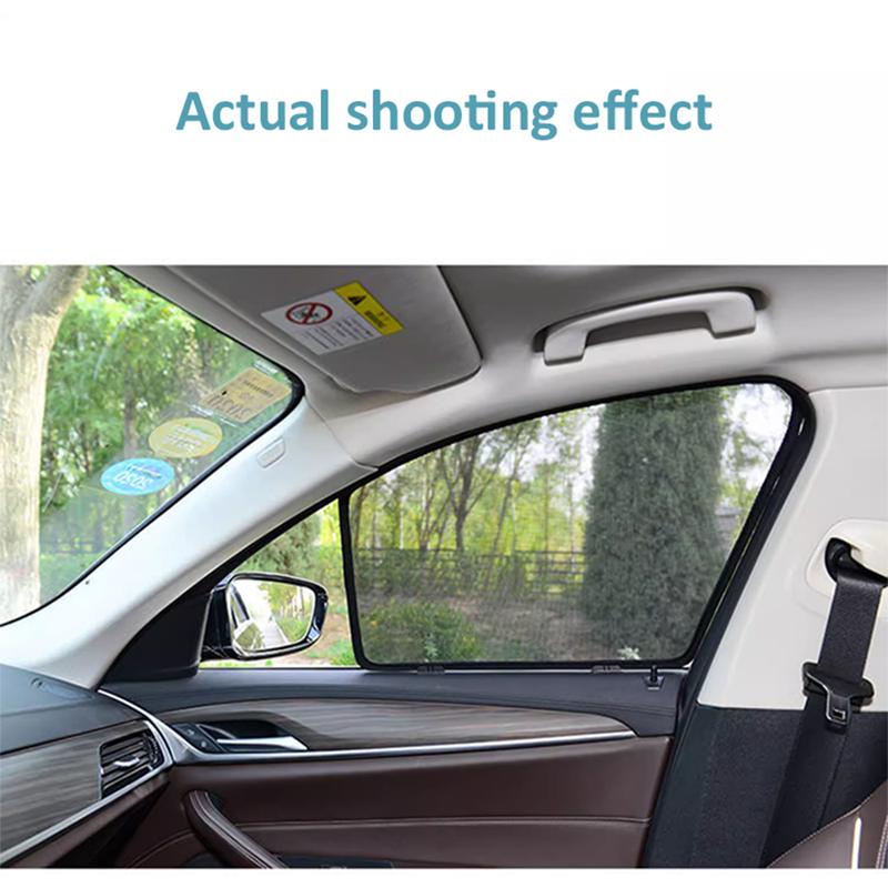Car Magnetic Sunshades for BMW 5 Series G60 520i M Sport 2024~2026 Roof Windows Sun Visor Windshield Curtain Sunroof Accessories