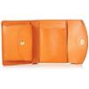 TCY Tochigi Leather Trifold Mini Wallet Brown W:100mm H:80mm