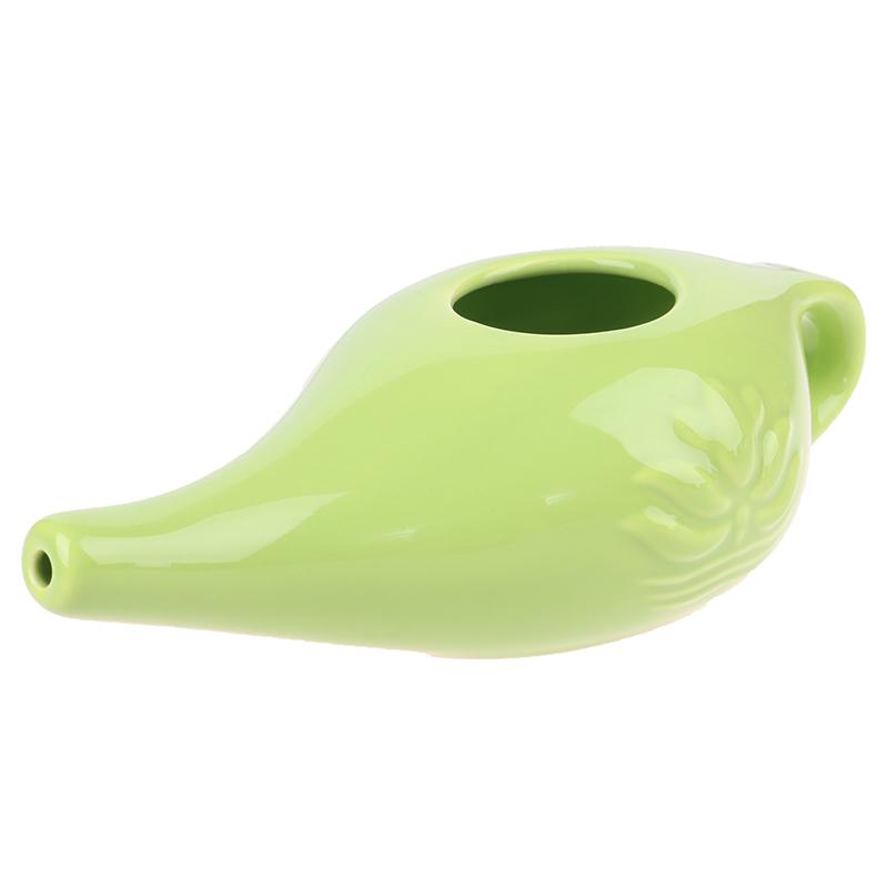 

Чистка промывание носа с керамическим материалом носовой ирригатор для полости рта зелёный