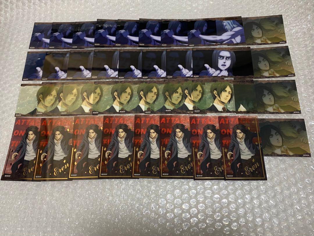 

[USED] Attack on Titan Clear Card Collection Eren