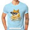 Crypto Cryptocurrency Dogecoin Doge T Shirt Classic Grunge Summer Big Size Pure Cotton Unisexs Tops Harajuku Oneck Tshirt