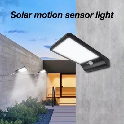 Waterproof Solar Wall Light 450LM Aluminum Solar Motion Light DIM Function PIR Sensor LED Solar Light Garage Area