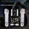 Set Of Rider Footrests For FZ6, FZ1, R6, R3, MT09, MT07, R1, R15, R25, FZ8, YZF600, YZF1000, XJ6 Motorcycle Front Foot Pegs